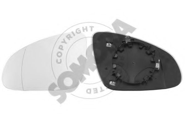 SOMORA 212056G Зеркальное стекло, наружное зеркало для OPEL ADAM (Опель Адам) SOMORA 212056G Зеркальное стекло, наружное зеркало для OPEL ADAM (Опель Адам)