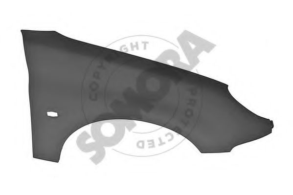 SOMORA 221301A Крыло для PEUGEOT (Пежо) SOMORA 221301A Крыло для PEUGEOT (Пежо)