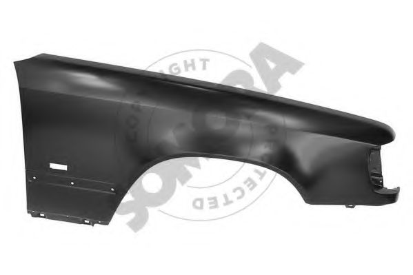 SOMORA 170401 Крыло для MERCEDES-BENZ E-CLASS (Мэрcэдэс-бэнз Е класс) SOMORA 170401 Крыло для MERCEDES-BENZ E-CLASS (Мэрcэдэс-бэнз Е класс)