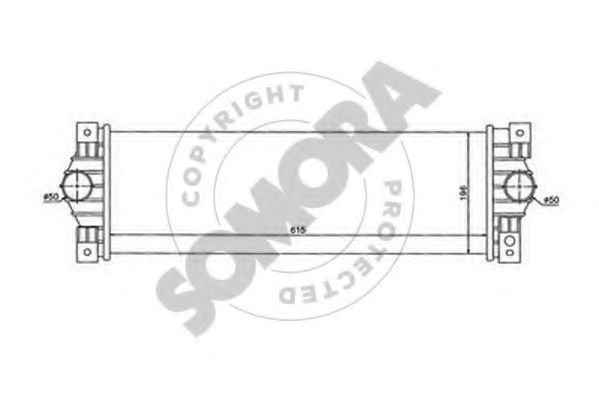 SOMORA 065145 Интеркулер 