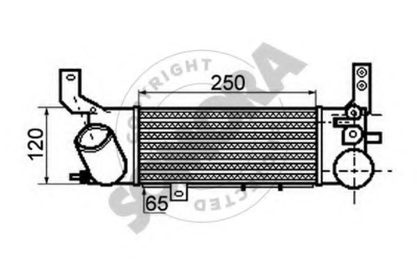 SOMORA 162645 Интеркулер для MAZDA PREMACY (Мазда Premacy) SOMORA 162645 Интеркулер для MAZDA PREMACY (Мазда Premacy)