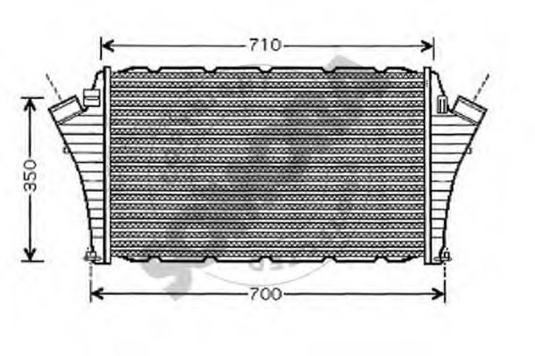 SOMORA 210645C Интеркулер 