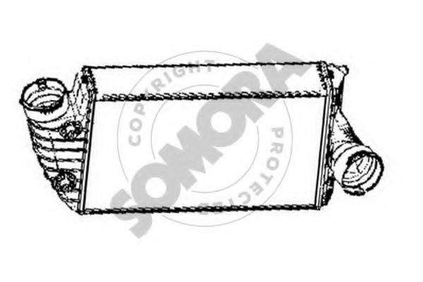 SOMORA 231045AL Интеркулер 