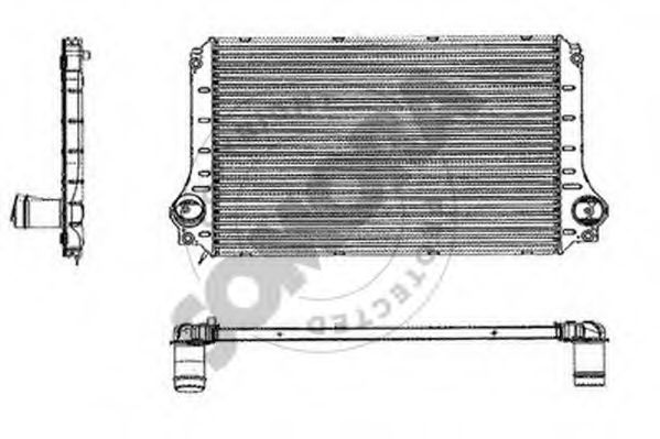 SOMORA 311845A Интеркулер 