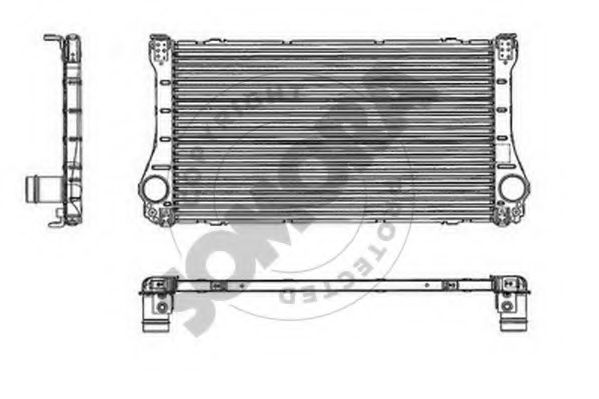 SOMORA 318245A Интеркулер 