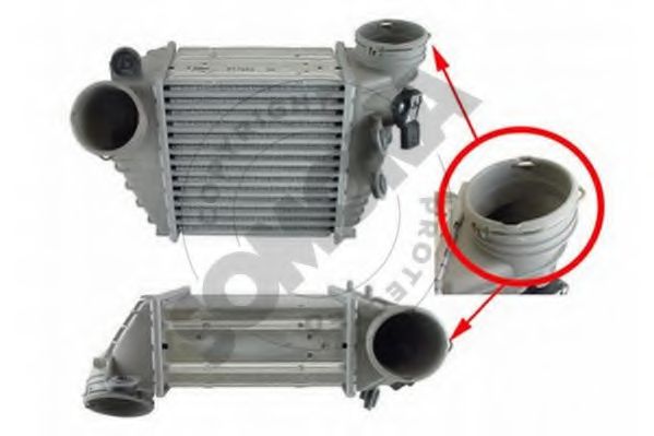 SOMORA 350945B Интеркулер 