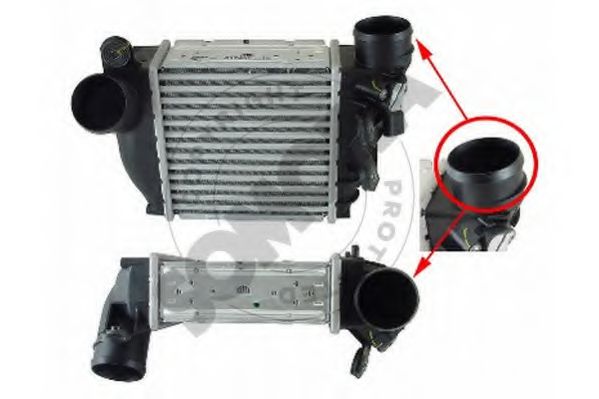 SOMORA 350945C Интеркулер 