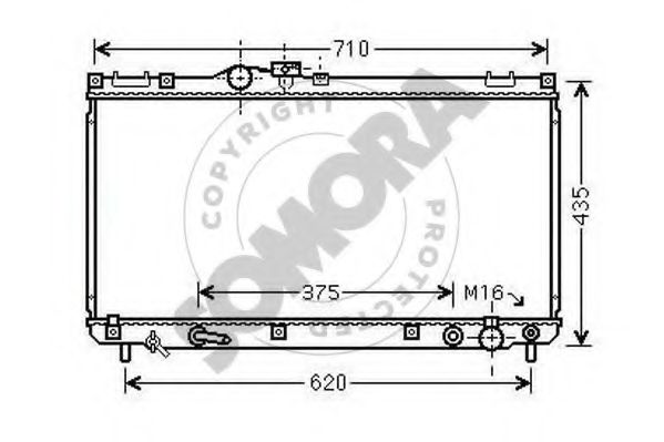 SOMORA 371040A Радиатор, охлаждение двигателя для LEXUS IS CROSS (Лексус Ис крос) SOMORA 371040A Радиатор, охлаждение двигателя для LEXUS IS CROSS (Лексус Ис крос)