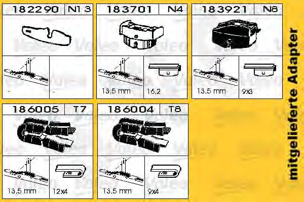 SWF 132600 Щетка стеклоочистителя для RENAULT MASTER I (Рено Мастэр и) SWF 132600 Щетка стеклоочистителя для RENAULT MASTER I (Рено Мастэр и)