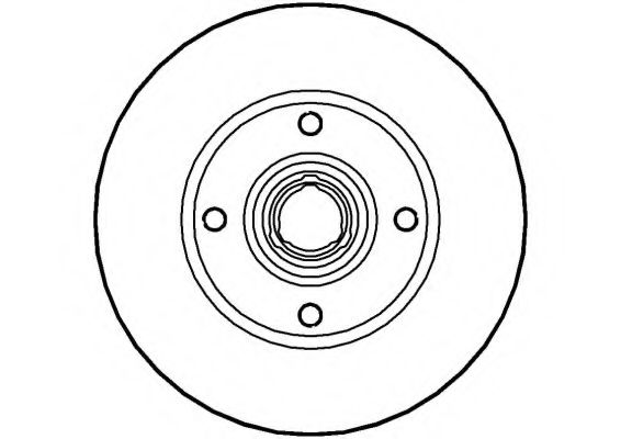 NATIONAL NBD065 Тормозной диск для VOLKSWAGEN CORRADO (Фольксваген Cоррадо) NATIONAL NBD065 Тормозной диск для VOLKSWAGEN CORRADO (Фольксваген Cоррадо)