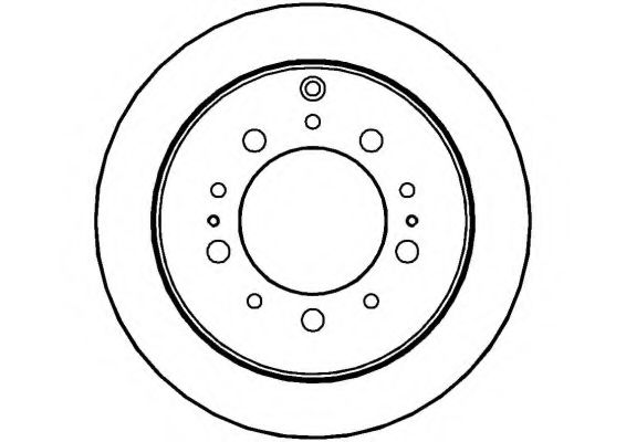 NATIONAL NBD1012 Тормозной диск для TOYOTA LAND CRUISER CYGNUS (Тойота/тоета Ленд крузер цигнус) NATIONAL NBD1012 Тормозной диск для TOYOTA LAND CRUISER CYGNUS (Тойота/тоета Ленд крузер цигнус)