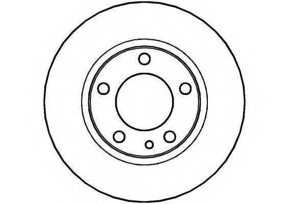NATIONAL NBD102 Тормозной диск для BMW 5 (Бмв 5) NATIONAL NBD102 Тормозной диск для BMW 5 (Бмв 5)