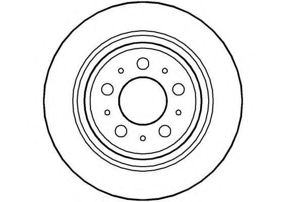 NATIONAL NBD1073 Тормозной диск для VOLVO V70 XC (Вольво V70 хс) NATIONAL NBD1073 Тормозной диск для VOLVO V70 XC (Вольво V70 хс)