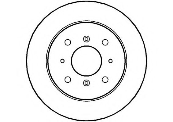 NATIONAL NBD113 Тормозной диск для HONDA LEGEND I (Хонда Лэгэнд и) NATIONAL NBD113 Тормозной диск для HONDA LEGEND I (Хонда Лэгэнд и)