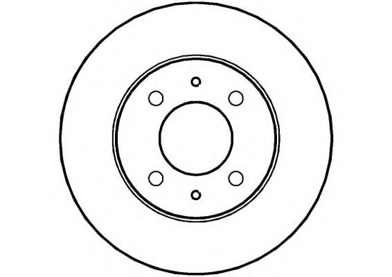 NATIONAL NBD1189 Тормозной диск для HYUNDAI ACCENT II (Хендай Акцент 2) NATIONAL NBD1189 Тормозной диск для HYUNDAI ACCENT II (Хендай Акцент 2)