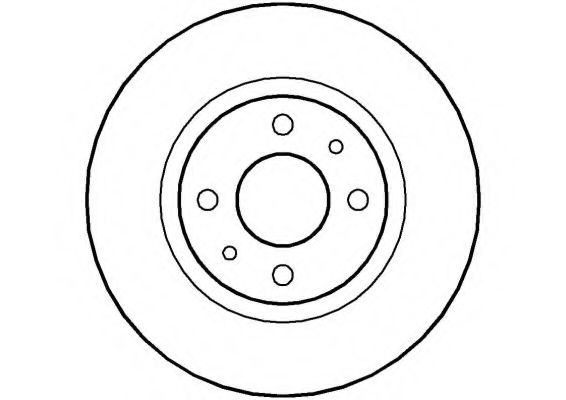 NATIONAL NBD120 Тормозной диск для FIAT (Фиат) NATIONAL NBD120 Тормозной диск для FIAT (Фиат)