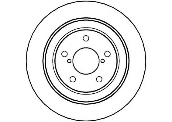 NATIONAL NBD1204 Тормозной диск для SUBARU LEGACY III (Субару Легаси 3) NATIONAL NBD1204 Тормозной диск для SUBARU LEGACY III (Субару Легаси 3)