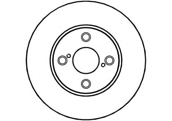 NATIONAL NBD1207 Тормозной диск для TOYOTA PRIUS (Тойота/тоета Приус) NATIONAL NBD1207 Тормозной диск для TOYOTA PRIUS (Тойота/тоета Приус)