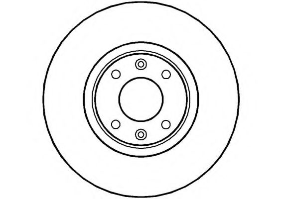 NATIONAL NBD1402 Тормозной диск для CITROËN C4 PICASSO I (CитроËн С4 пикассо 1) NATIONAL NBD1402 Тормозной диск для CITROËN C4 PICASSO I (CитроËн С4 пикассо 1)