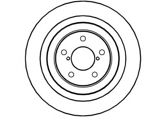 NATIONAL NBD1417 Тормозной диск для SUBARU LEGACY III (Субару Легаси 3) NATIONAL NBD1417 Тормозной диск для SUBARU LEGACY III (Субару Легаси 3)