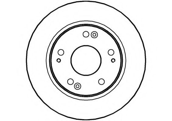 NATIONAL NBD1464 Тормозной диск для HONDA CIVIC VIII (Хонда Цивик 8) NATIONAL NBD1464 Тормозной диск для HONDA CIVIC VIII (Хонда Цивик 8)