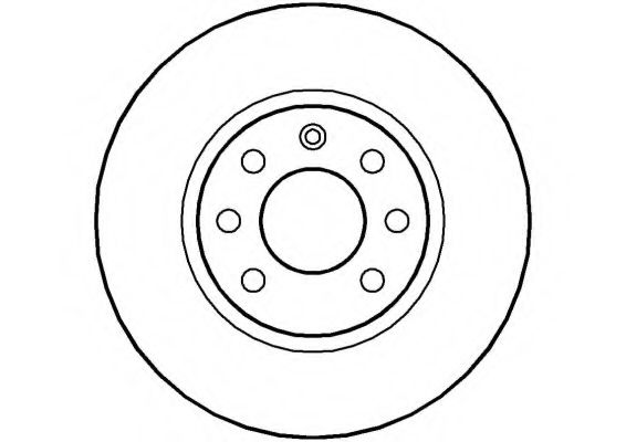 NATIONAL NBD180 Тормозной диск 