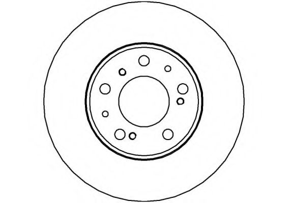 NATIONAL NBD182 Тормозной диск 