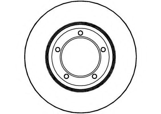 NATIONAL NBD194 Тормозной диск 