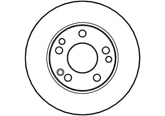 NATIONAL NBD233 Тормозной диск 