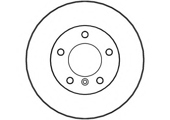 NATIONAL NBD234 Тормозной диск 