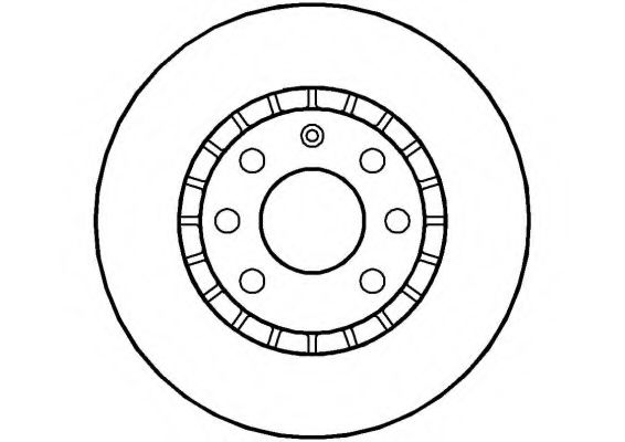 NATIONAL NBD241 Тормозной диск 