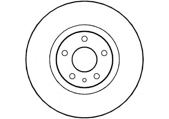 NATIONAL NBD337 Тормозной диск 