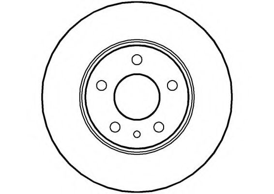 NATIONAL NBD338 Тормозной диск 
