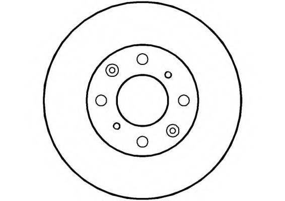 NATIONAL NBD349 Тормозной диск 