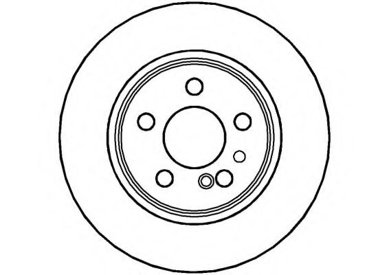 NATIONAL NBD405 Тормозной диск 