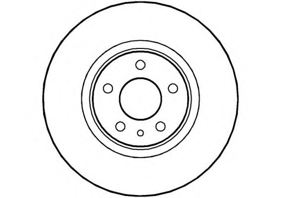 NATIONAL NBD411 Тормозной диск 