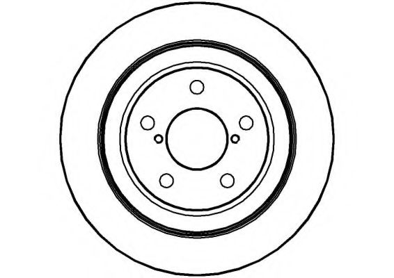 NATIONAL NBD540 Тормозной диск 