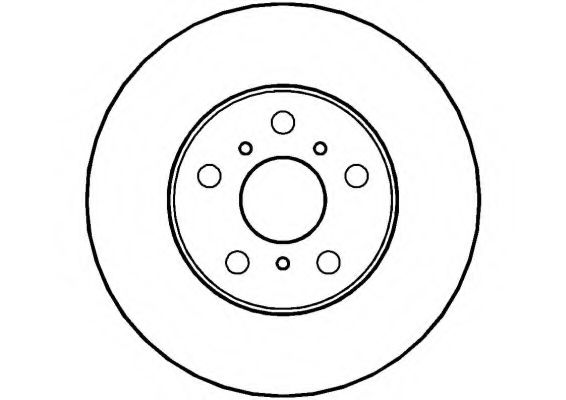 NATIONAL NBD548 Тормозной диск 
