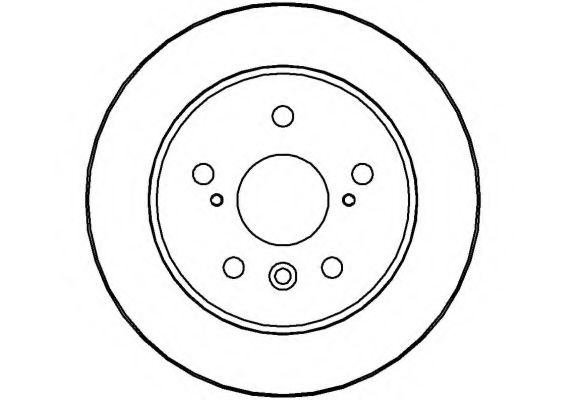NATIONAL NBD550 Тормозной диск 