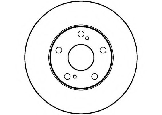NATIONAL NBD551 Тормозной диск 