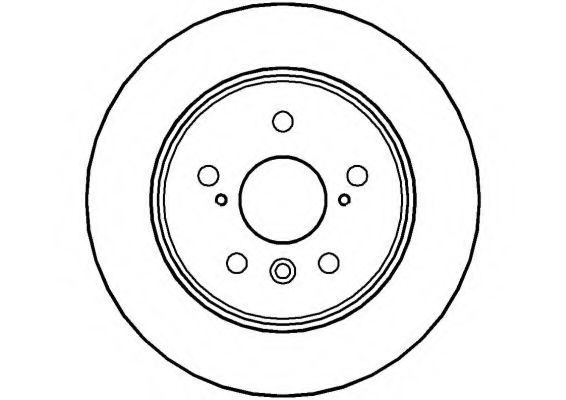NATIONAL NBD552 Тормозной диск 