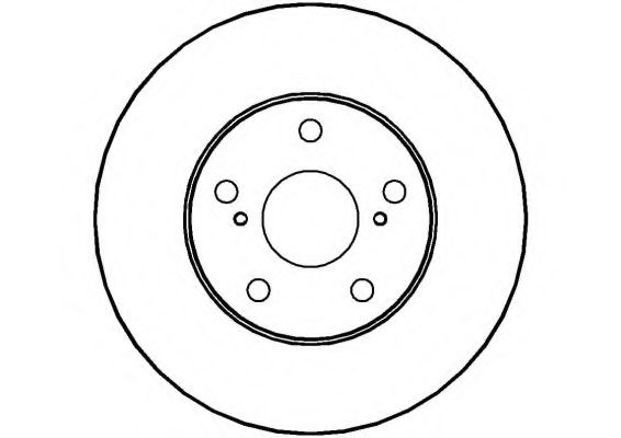 NATIONAL NBD561 Тормозной диск 
