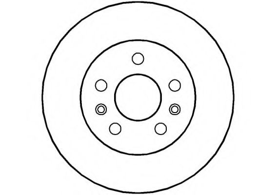 NATIONAL NBD567 Тормозной диск 