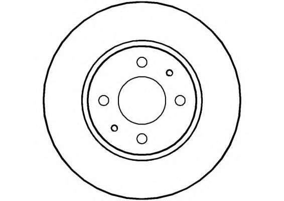 NATIONAL NBD576 Тормозной диск для NISSAN (Ниссан) NATIONAL NBD576 Тормозной диск для NISSAN (Ниссан)