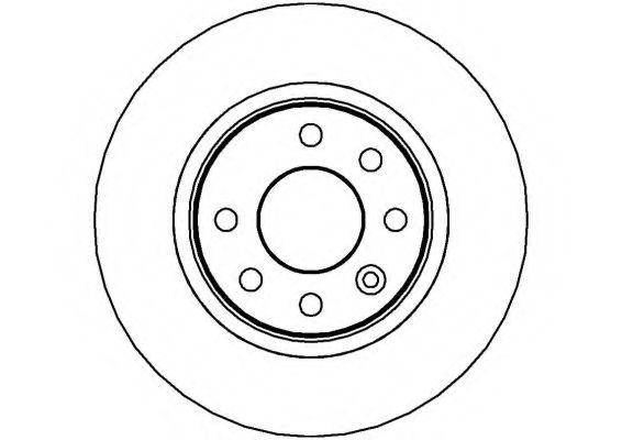 NATIONAL NBD583 Тормозной диск 
