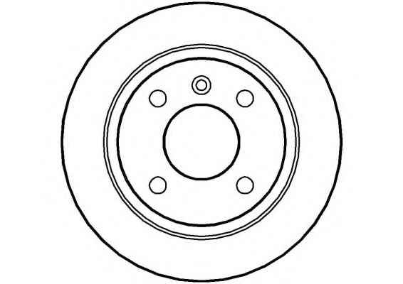 NATIONAL NBD584 Тормозной диск 