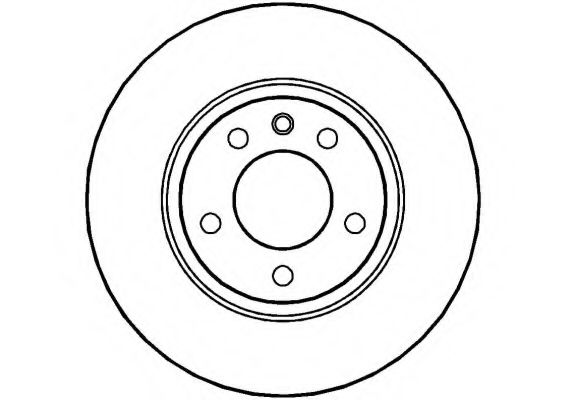 NATIONAL NBD599 Тормозной диск 
