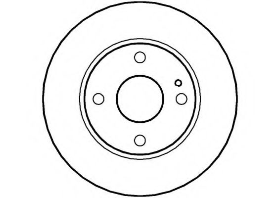 NATIONAL NBD602 Тормозной диск 