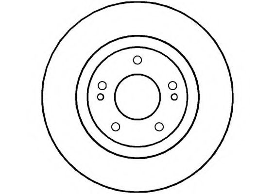 NATIONAL NBD603 Тормозной диск 