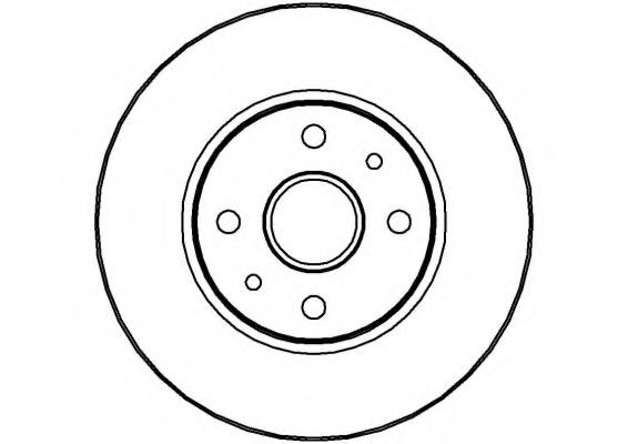 NATIONAL NBD624 Тормозной диск для LANCIA (Лансиа/лянча) NATIONAL NBD624 Тормозной диск для LANCIA (Лансиа/лянча)
